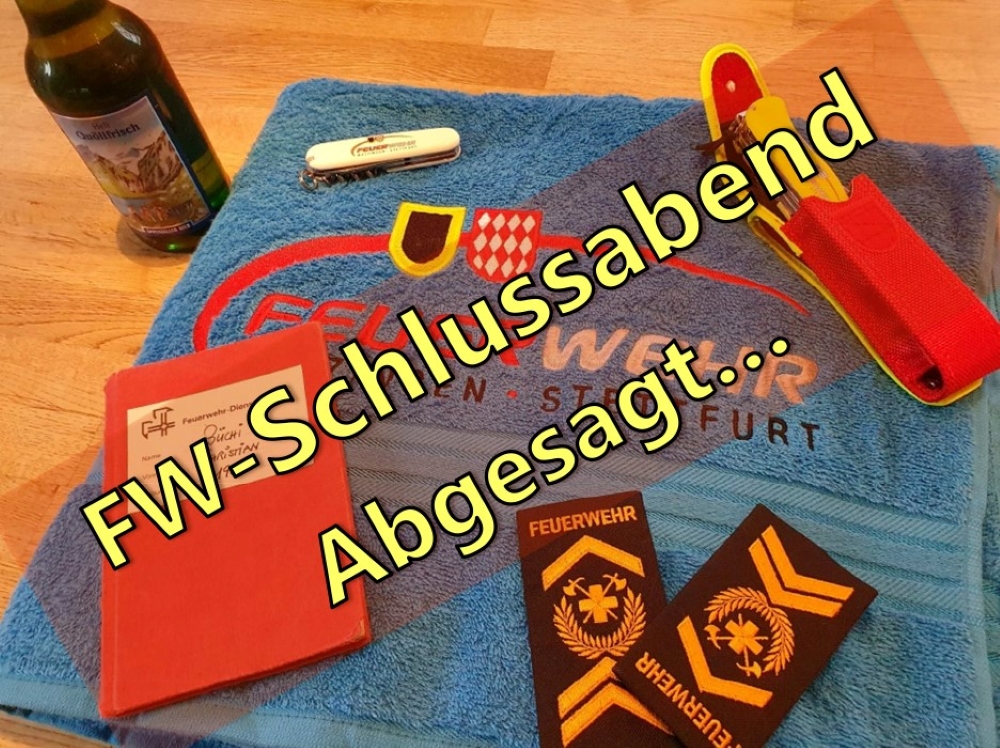 Absage Schlussabend 2020