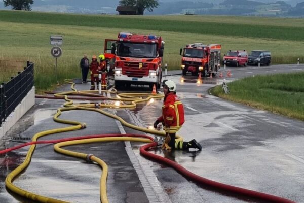 Einsatzübung: FW Matzingen-Stettfurt mit FW Thundorf